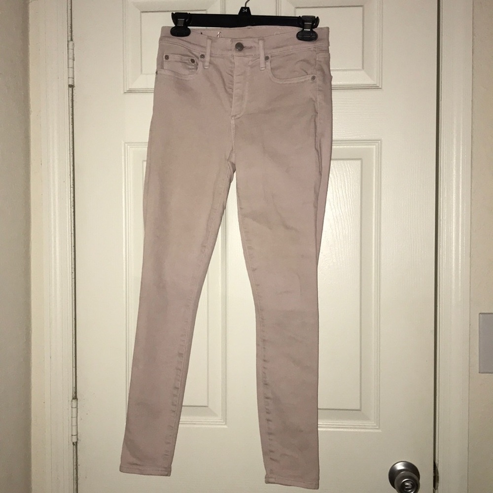 Light pink jeans